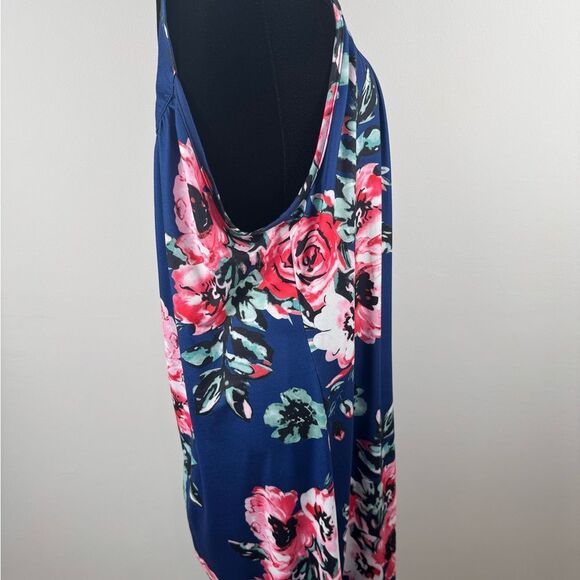 Blue Time Floral Sleeveless Dress women’s 2xl - Picture 10 of 12